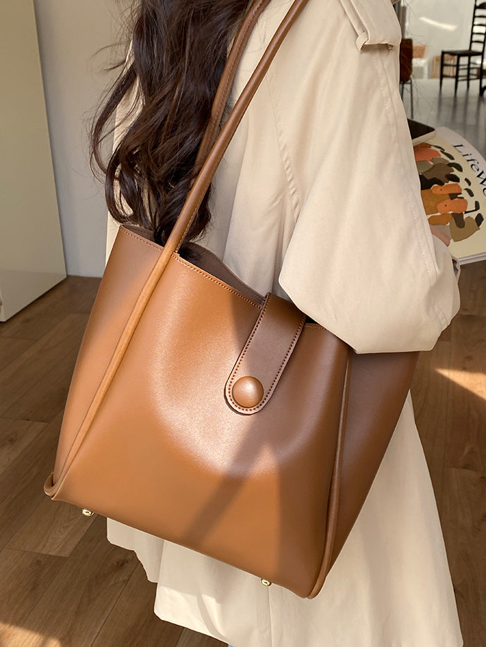 Retro One-shoulder Work Commuter Tote photo 21