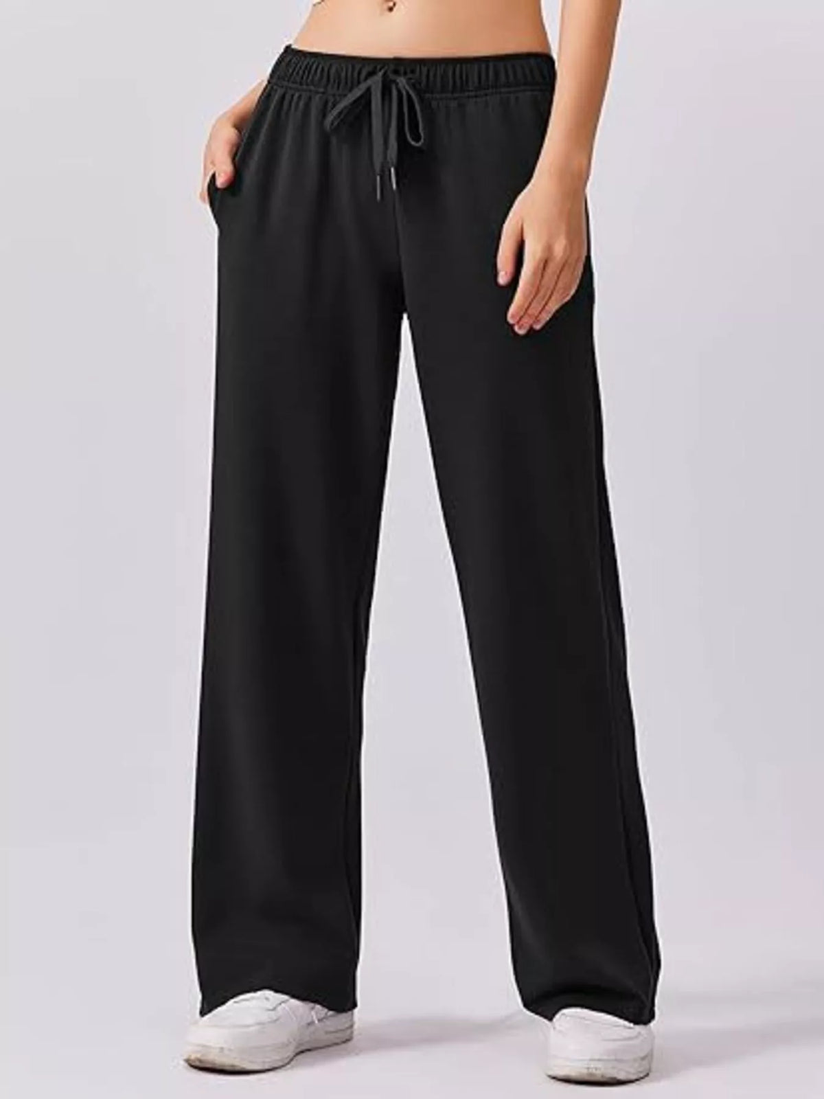Relaxed Fit Quarter-zip Top Pants Set (6)