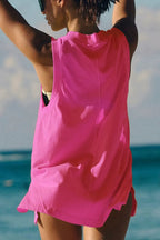 Side Slit V-neck Tank (15)