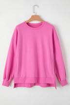 Round Neck Long Sleeve Sweatshirt (7)