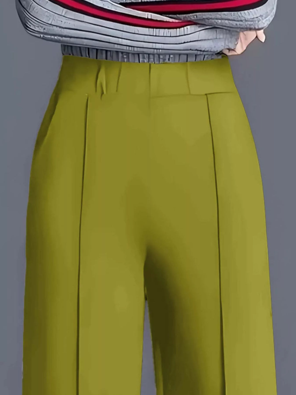 Wide Leg High Waist Pants (13)