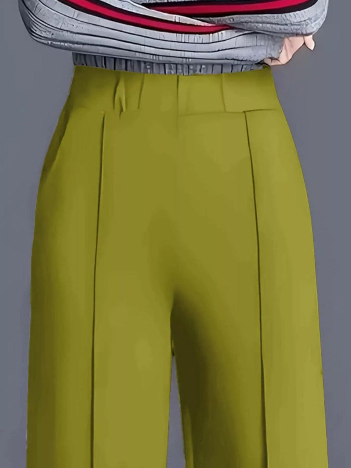 Wide Leg High Waist Pants (13)