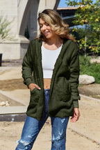 Full Size Teddy Hooded Jacket Pockets (7)