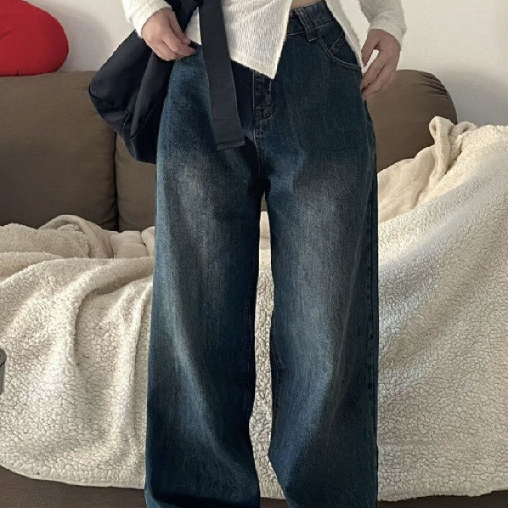 Straight Slimming Wide Leg Jeans photo 5