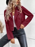Zip Up Cropped Jacket (20)