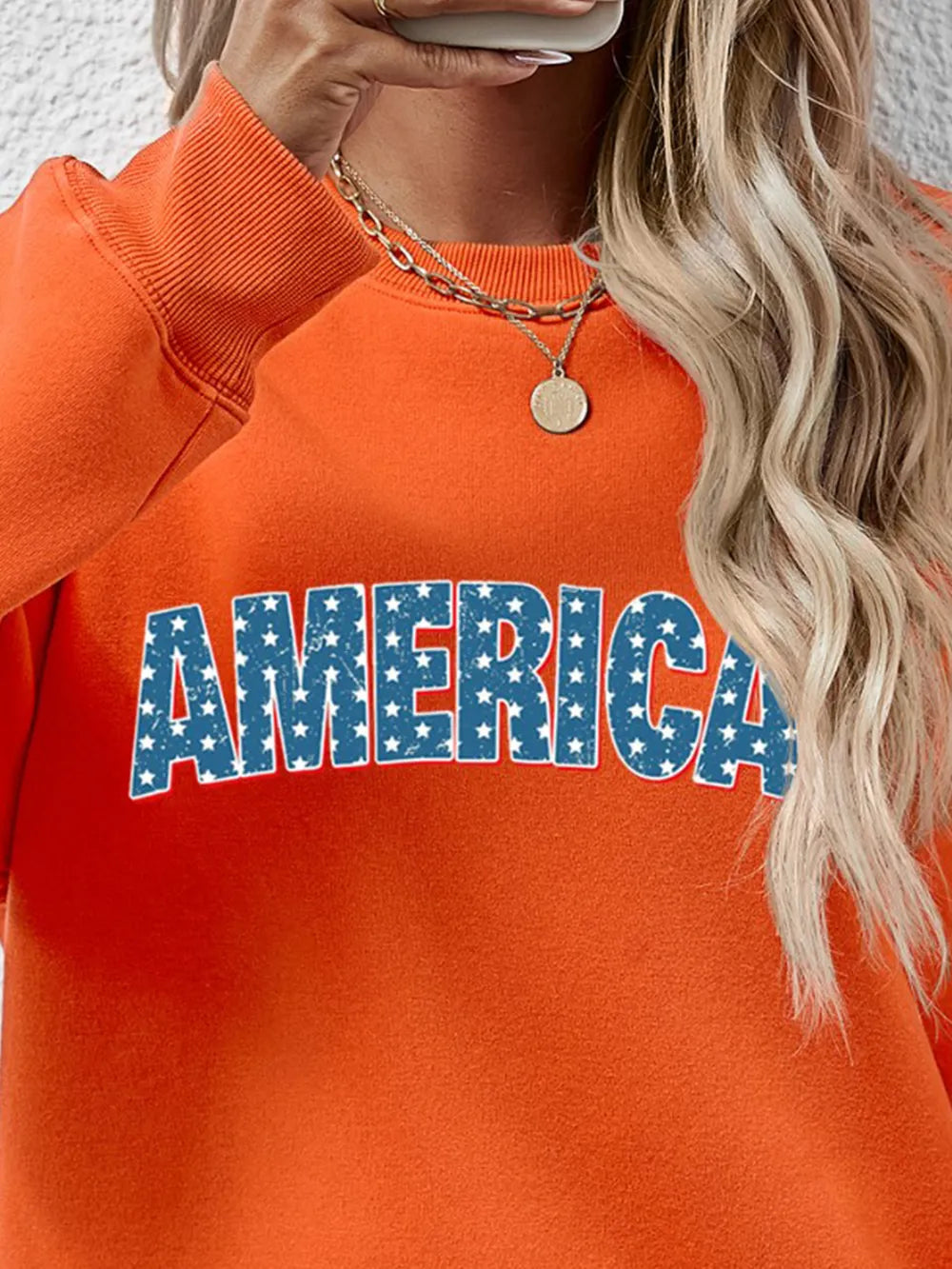 Round Neck Dropped Shoulder Sweatshirt (26)