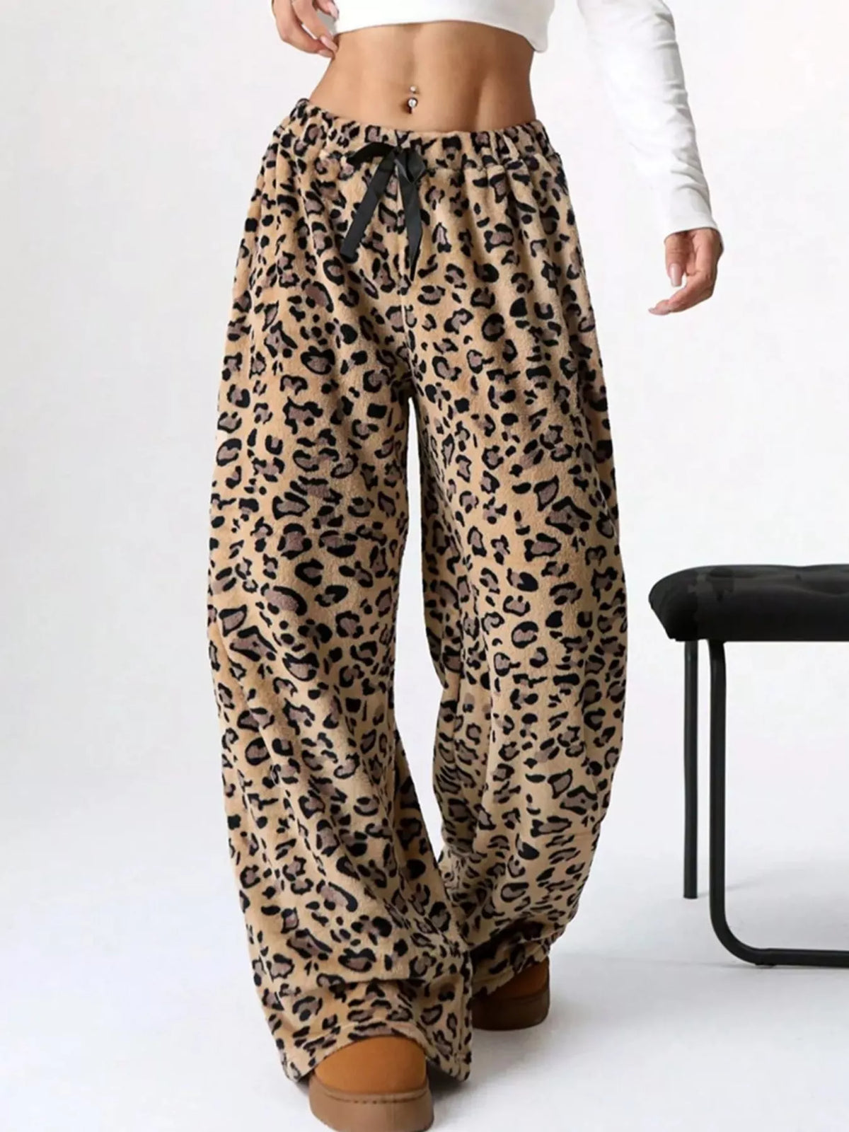 Drawstring Wide Leg Pants (5)