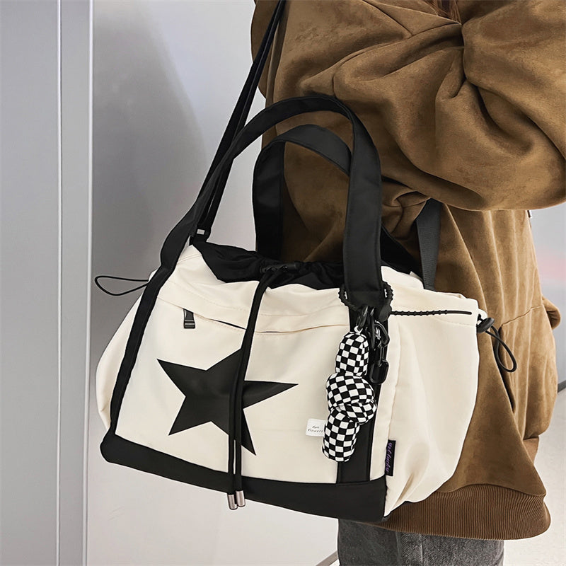 Canvas Bag Japanese All-match Crossbody photo 3
