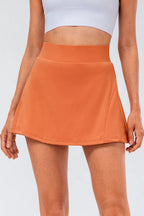 High Waist Pleated Active Skirt (13)