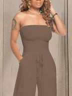 Strapless Smocked Wide-leg Jumpsuit (11)