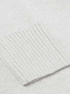 V-neck Long Sleeve Knit Top (8)