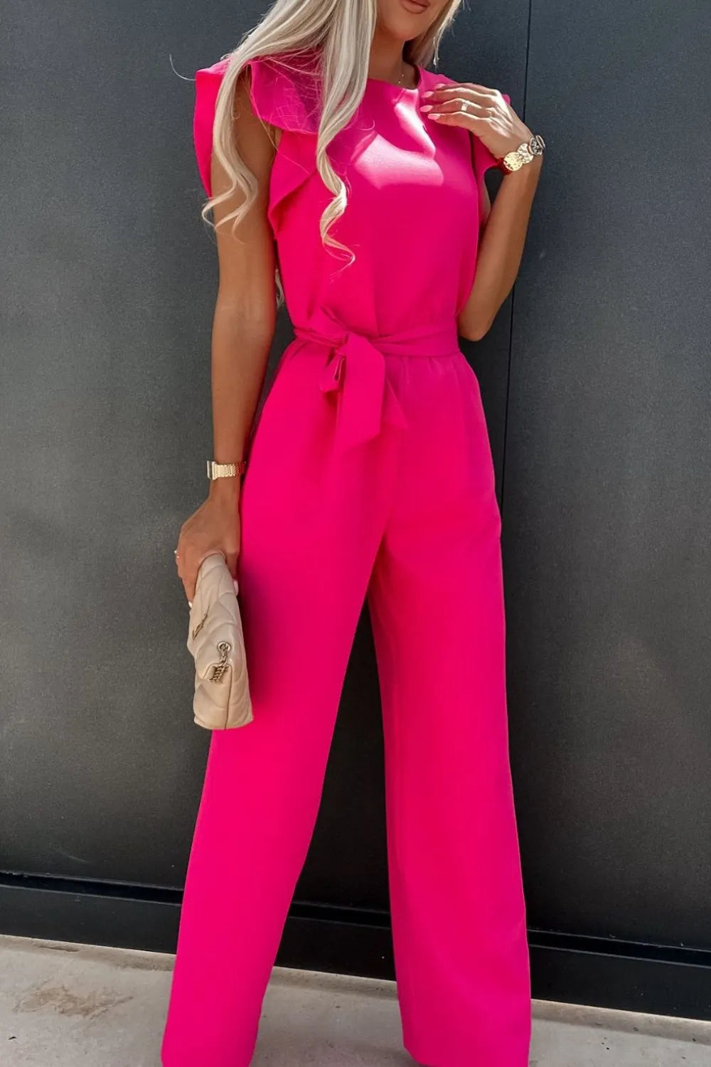 Round Neck Cap Sleeve Jumpsuit (13)