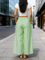 Full Size High-waisted Striped Wide-leg Pants Plus (8)