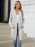 Open Front Long Sleeve Cardigan (11)