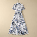 Butterfly Flower Cotton Dress photo 2