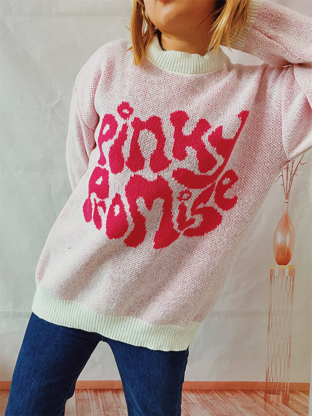 Pinky Graphic Sweater (8)