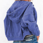 Hooded Dropped Shoulder Denim Jacket (9)