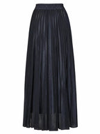 High-waisted Pleated Maxi Skirt (23)