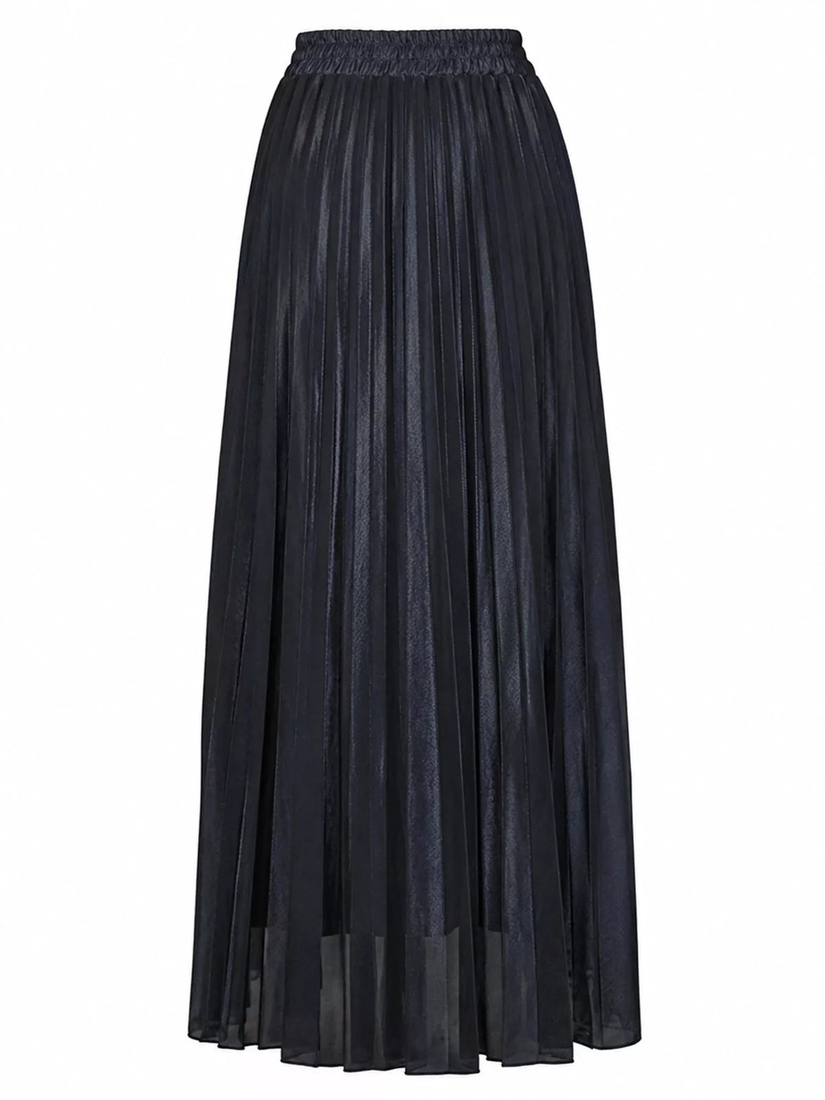 High-waisted Pleated Maxi Skirt (23)