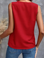Ruffled V-neck Tank (12)