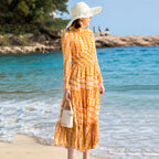 Silk Midi Dress Diamond Beaded Elastic photo 2