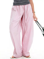 Drawstring Wide-leg Pants (8)