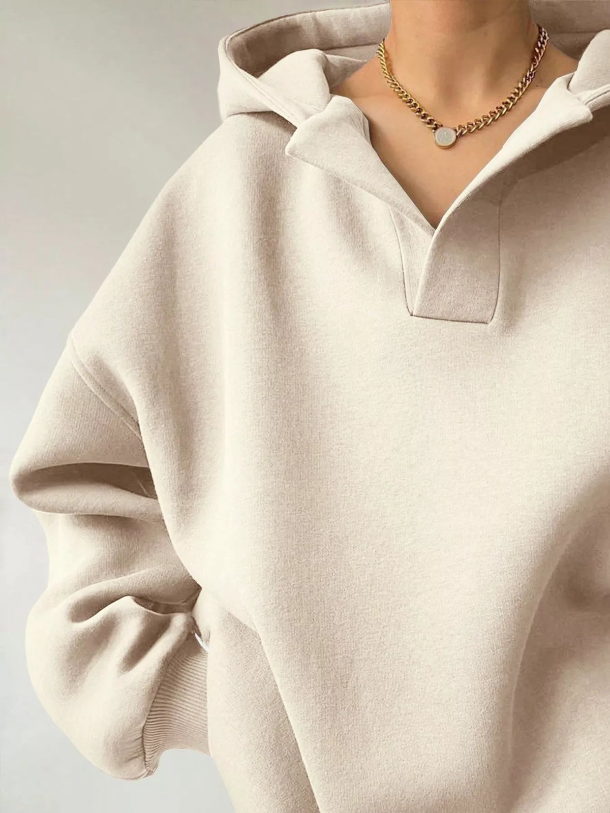 Dropped Shoulder Long Sleeve Sweatshirt (28)