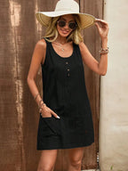 Decor Button Mini Tank Dress Pockets (11)