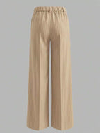 High-waisted Striped Wide-leg Pants (12)