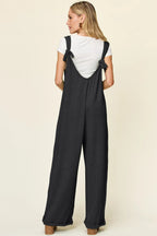Full Size Texture Sleeveless Wide Leg Jumpsuit (12)