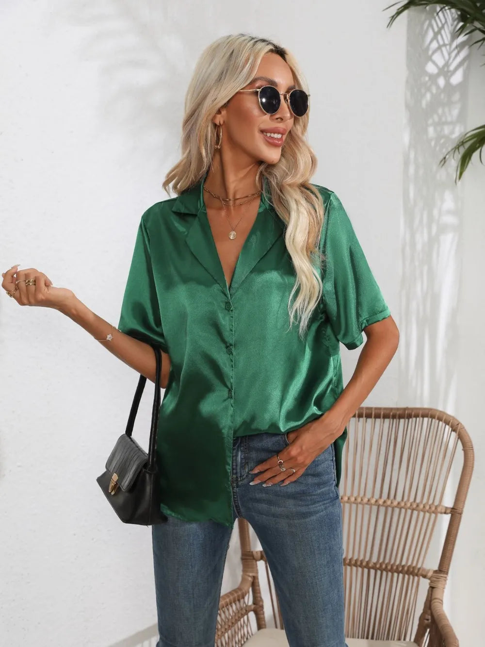 Button Down Short Sleeve Shirt (5)