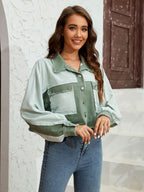 Block Crop Jacket Pockets (6)