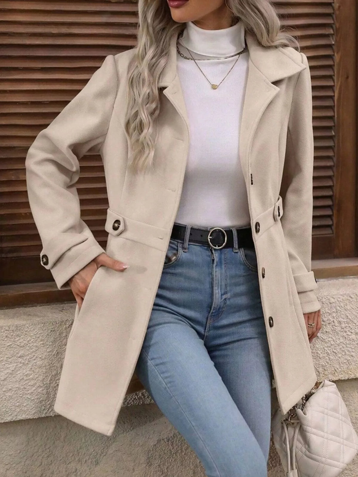 Button Up Long Sleeve Coat (4)