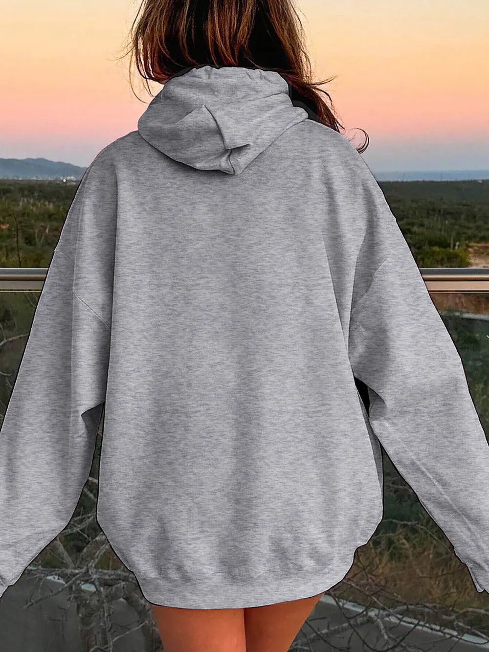 Drawstring Dropped Shoulder Hoodie (23)