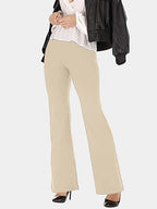 V-waist Bootcut Long Pants (9)