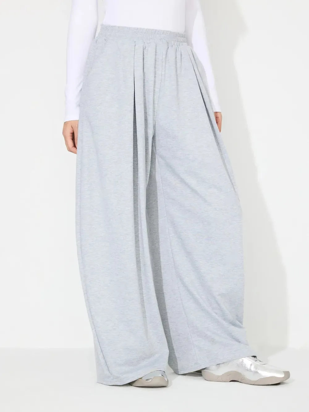 Elastic Waist Wide Leg Pants Pockets (6)