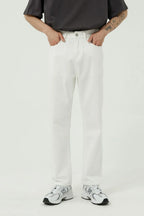 Straight Leg Jeans Pockets