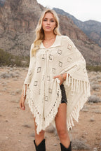 Tassel Hem Knit Cover Up (6)