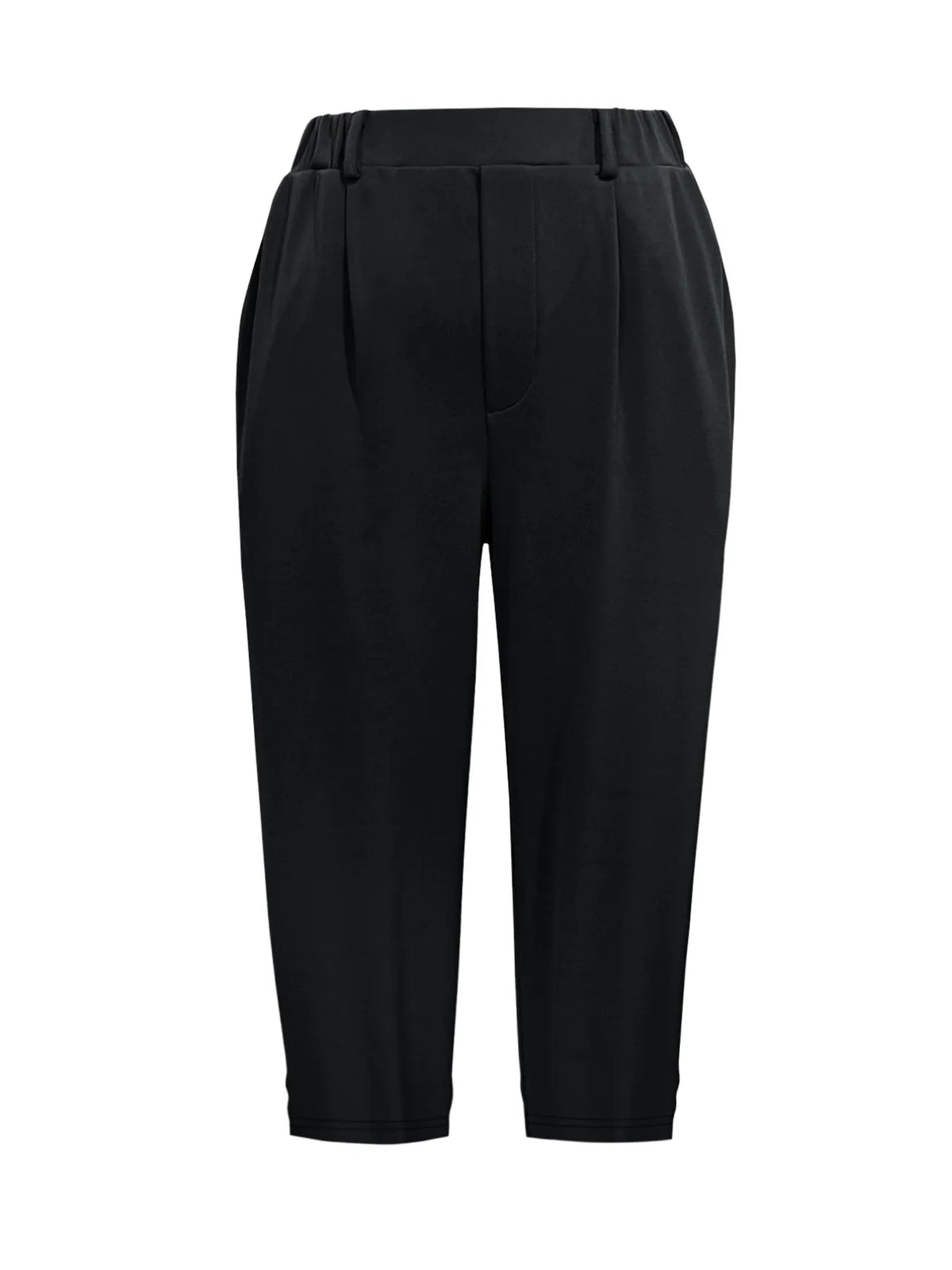 Pleated Detail Pants Pockets (8)
