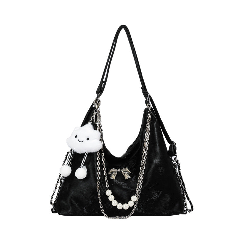 Large Capacity Spring Shoulder Bag Texture photo 25