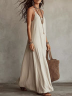 Full Size Scoop Neck Spaghetti Strap Maxi Dress Plus (2)