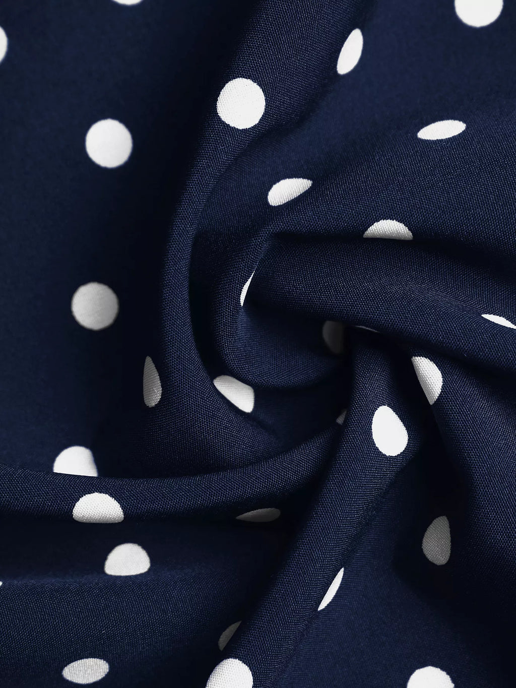 Polka Dot Tube A-line Dress (10)