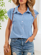 Gingham Button-down Shirt (12)