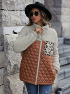 Leopard Block Zip-up Jacket (3)