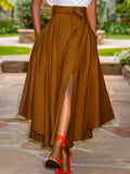 Casual Midi Skirt Ruffled variant CJQZ238471601AZ|CJQZ238471602BY|CJQZ238471603CX|CJQZ238471604DW|CJQZ238471605EV|CJQZ238471606FU