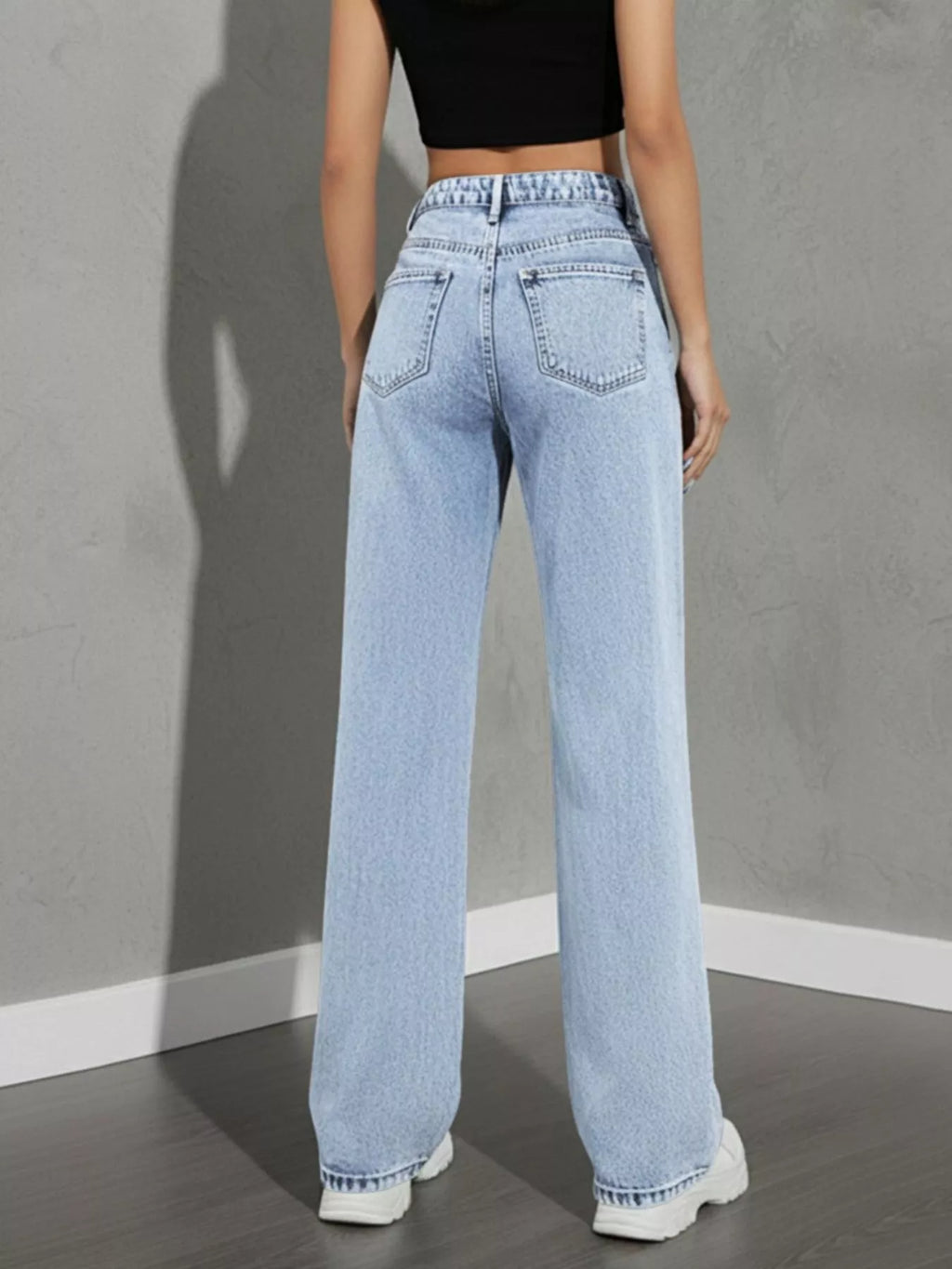 High Waist Wide Leg Jeans (9)