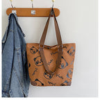 Cute Panda Canvas Bag Cartoon Casual Shoulder photo 11