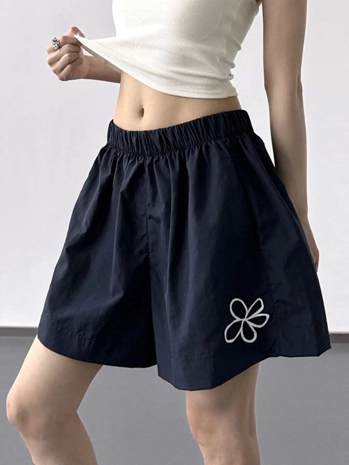 Elastic Waist Shorts (5)