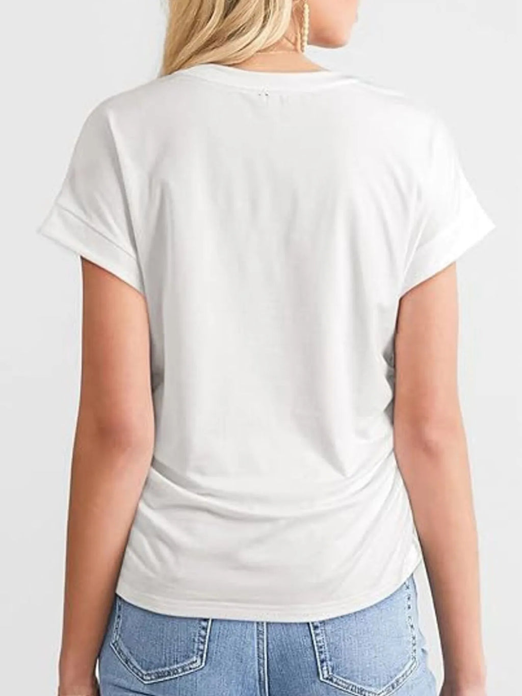 Round Neck Short Sleeve T-shirt (7)