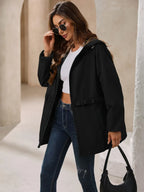 Outdoor Waterproof Long Sleeve Hooded Windbreaker (27)